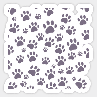 Paw print Sticker